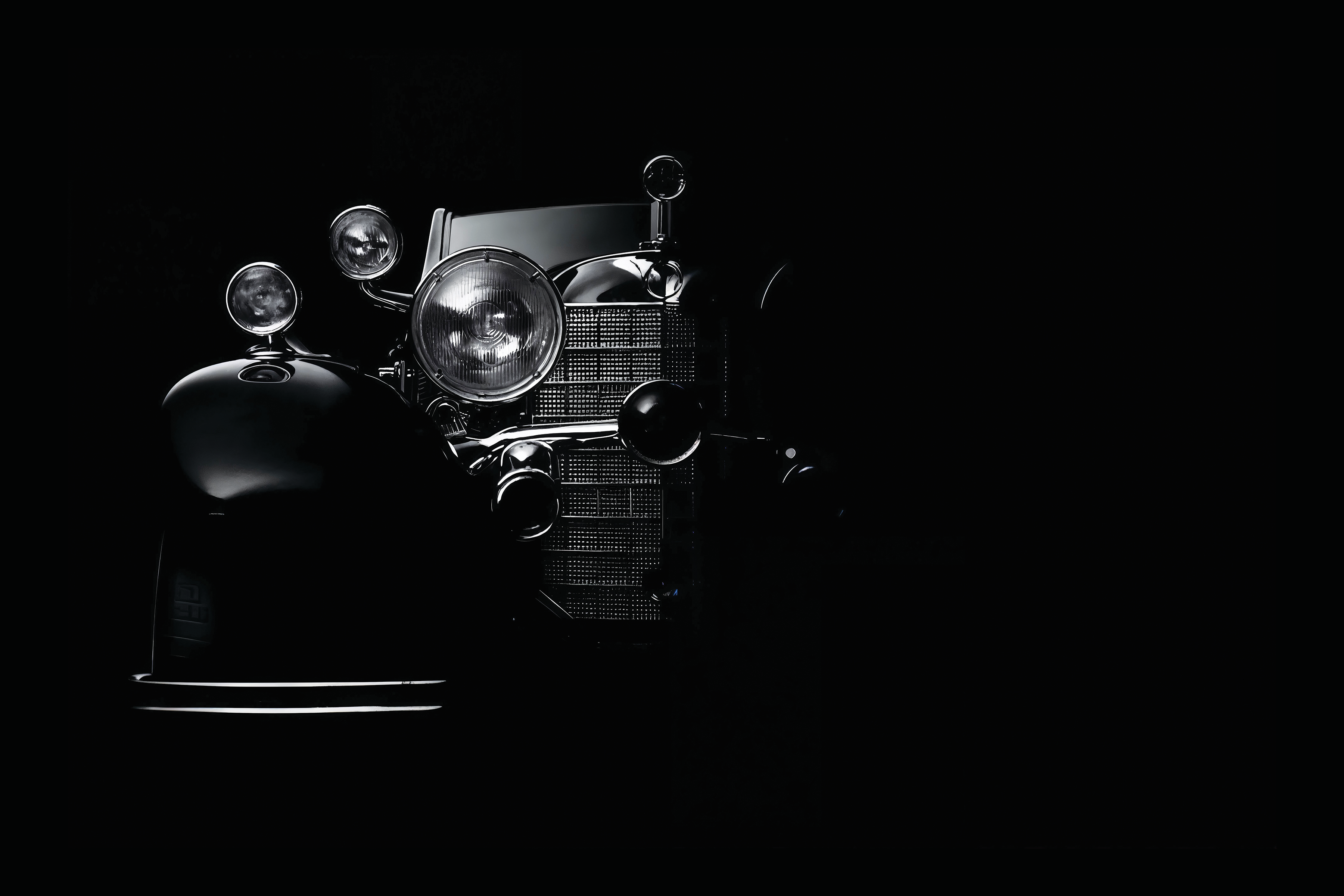 Luxury Vintage Car Detail Photography